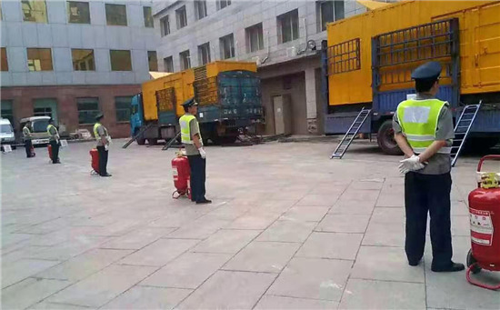 龙湾镇租赁发电机案例